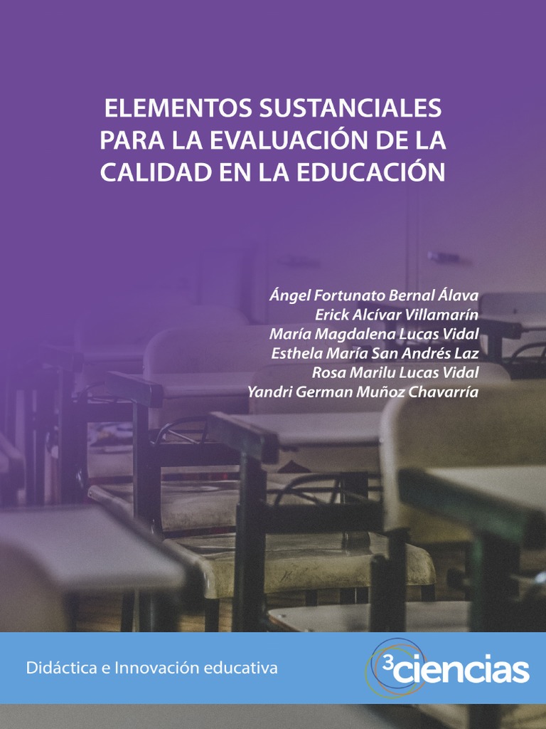 Evaluación de la Calidad Educativa | PDF | Evaluación | Plan de estudios