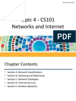 CSCE101 - Topic 4 - Network, Internet and Security