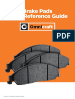 Omnicraft Brake Pads Cross Reference Guide