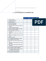 Escala Evaluacion Depresion