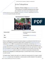 Día Internacional de Los Trabajadores - Wikipedia, La Enciclopedia Libre