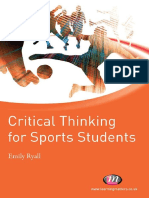 Emily Ryall - Critical Thinking for Sports Students (Active Learning in Sport) (2010, Learning Matters) - Libgen.li