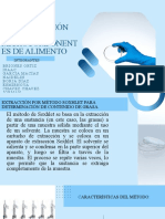 Determinación de Macro y Microcomponentes de Alimentos