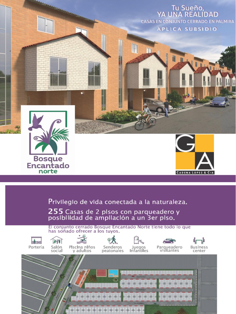 Presentación de Bosque Encantado Norte PDF Inicio