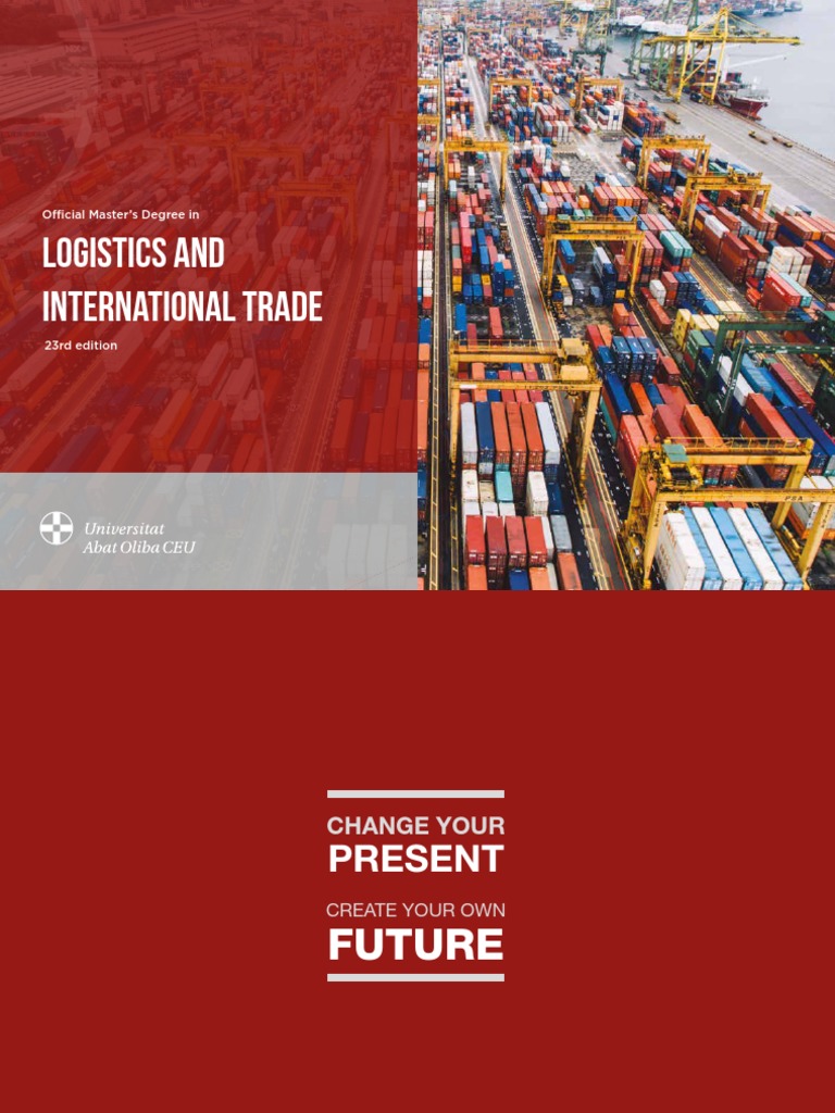 Official Masters Degree Logistics PDF