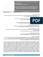 Atuação Multiprofissional Na Atenção Básica em Tempos de Pandemia, Relato de Experiênci