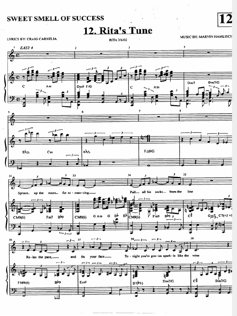 Rita's Tune Application PDF | PDF