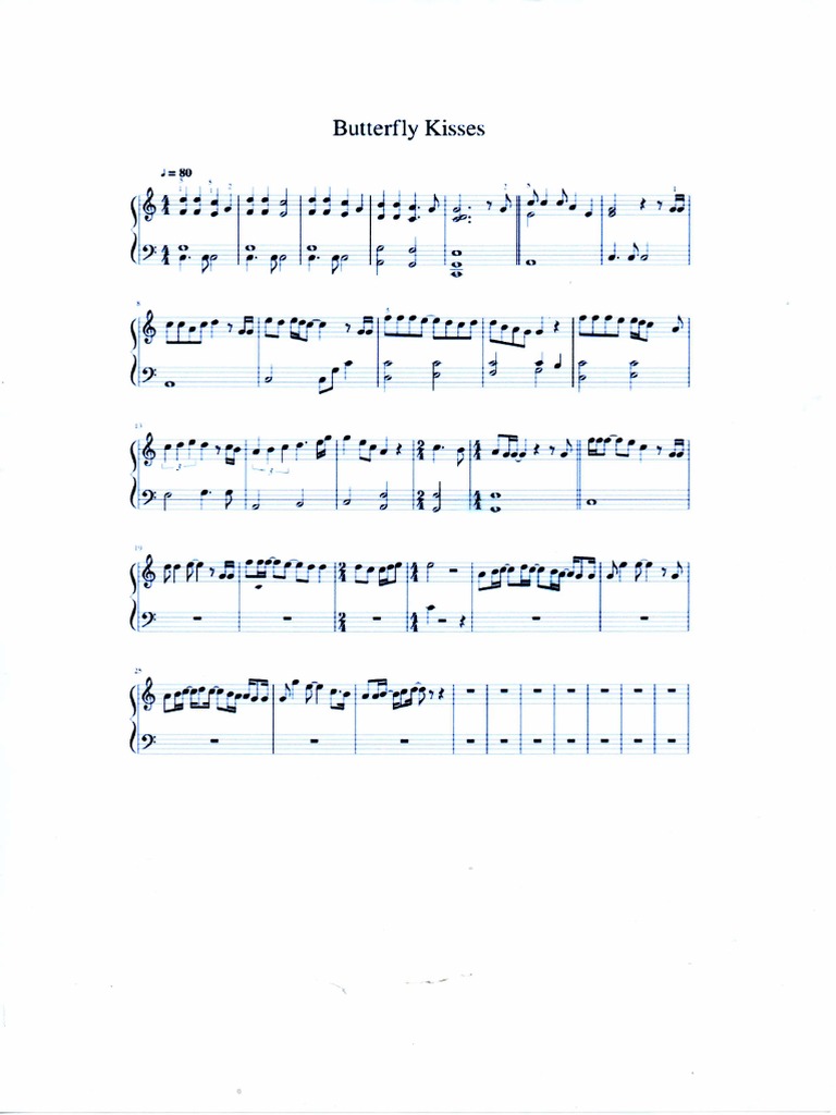 Butterfly Kisses PDF