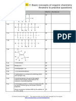 OCR A AS Chemistry 11 Practice Question Answers