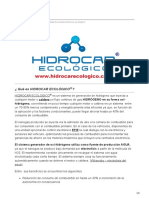 Qué Es HIDROCAR ECOLOGICO®