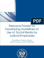 Social Media Policies For Judicial Employees