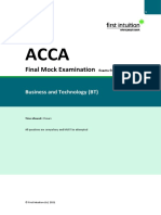 ACCA-BT FinalMockQs 2021-22 JGJan21 SWMar21 SPi05Mar - Final Mock