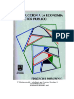 Introducción A La Economía Del Sector Público Ejemplar Actualizado A Septiembre 2011