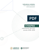 Chiapas-Indicadores Estatales