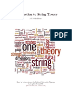 String Lectures 2016