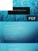Processos SAP
