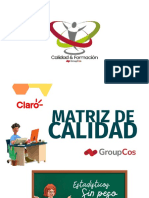 PPT. Matriz de Calidad 2023