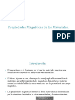 Propiedades Magnéticas