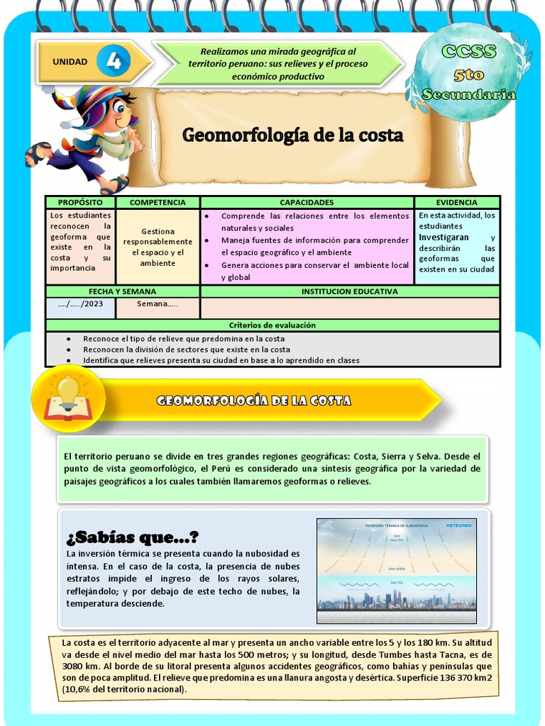 Ficha de Actividad CCSS 5°-Semana 2 | PDF