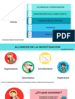 Alcances de La Investigación