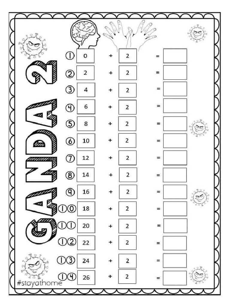Jadual Sifir Latihan Diy Flash Card Sifir Tahun 2 Pdf