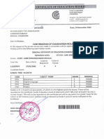 Confirmation Resultat Bac SF 1