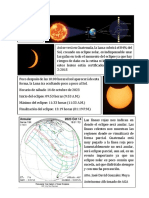 Eclipse Solar Octubre 2023
