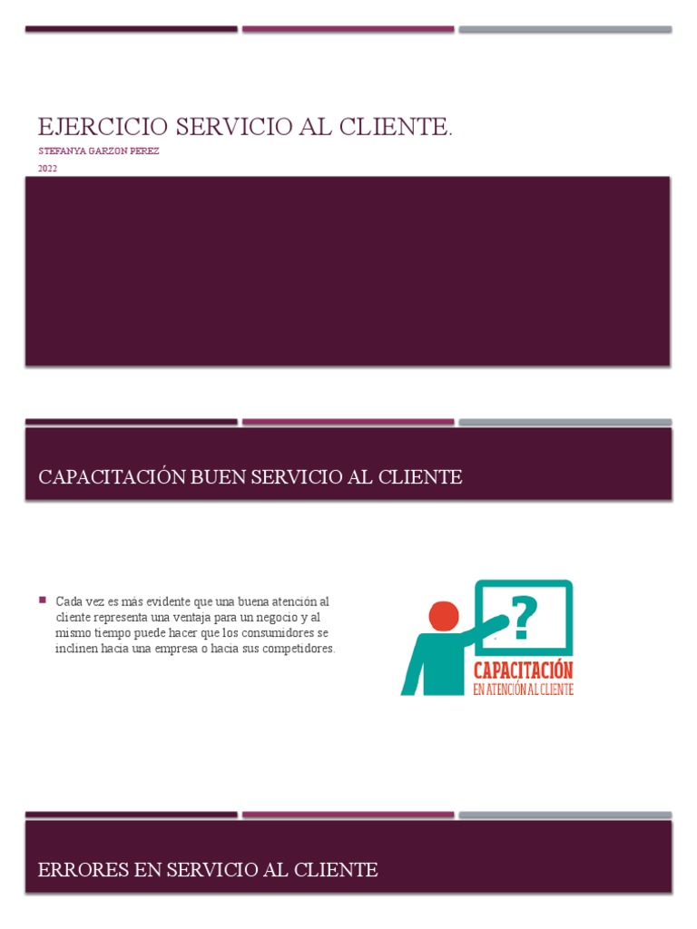 Claves para un Excelente Servicio al Cliente | PDF