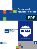 Formación de Recursos Humanos