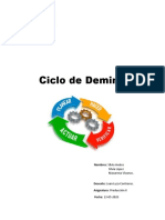 Trabajo Ciclo de Deming