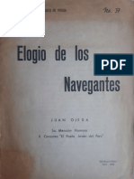 Juan Ojeda - Elogio de Los Navegantes