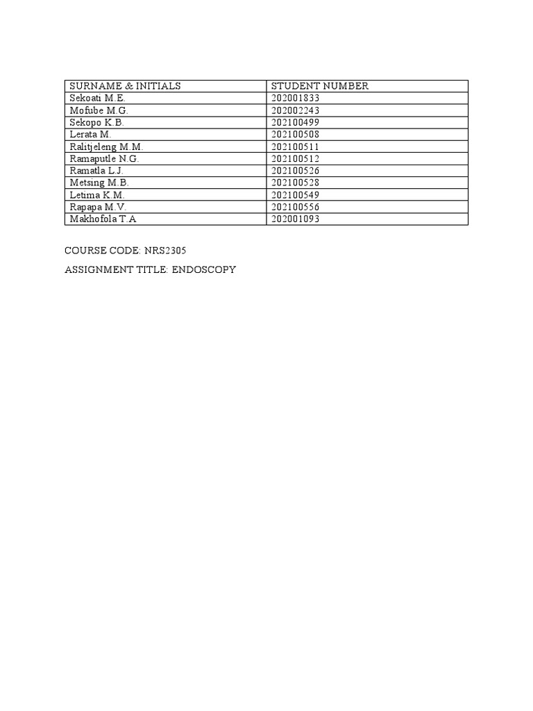 Endoscopy Group Presentation PDF