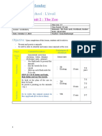 Oct 17 Lesson Plan - Unit 2 The Zoo