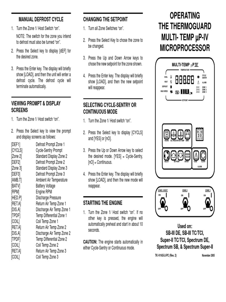 Manual Thermoguard Up IV | PDF