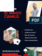 Brochure Eventos El Mago Camilo