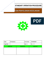 SHE SOP Pelaporan Dan Penyelidikan Kecelakaan