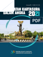 Kecamatan Kartasura Dalam Angka 2021
