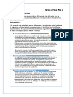 Tarea Virtual 6 Operacion Vehicular...