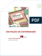 ANOTAÃ Ã O DE ENFERMAGEM Conteãºdo