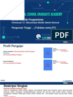 Pertemuan 15 Junior Mobile Programmer VSGA DTS 2023