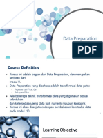 Pertemuan 9 Data Preparation