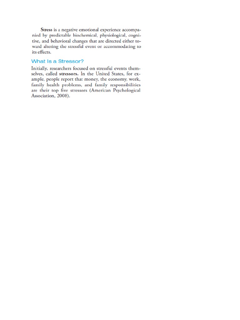 Understanding Stress and Its Impact | PDF | Stress (Biology) | Emotions