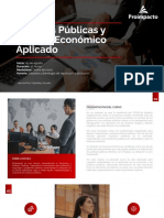 Brochure - Políticas Públicas y Análisis Económico Aplicado
