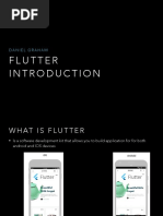 Flutter Lecture 1