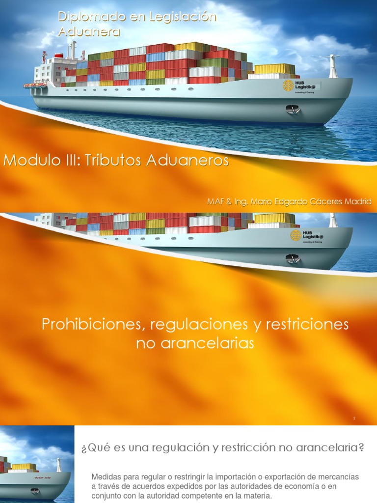 Barreras No Arancelarias en Comercio | PDF | Barreras no arancelarias ...