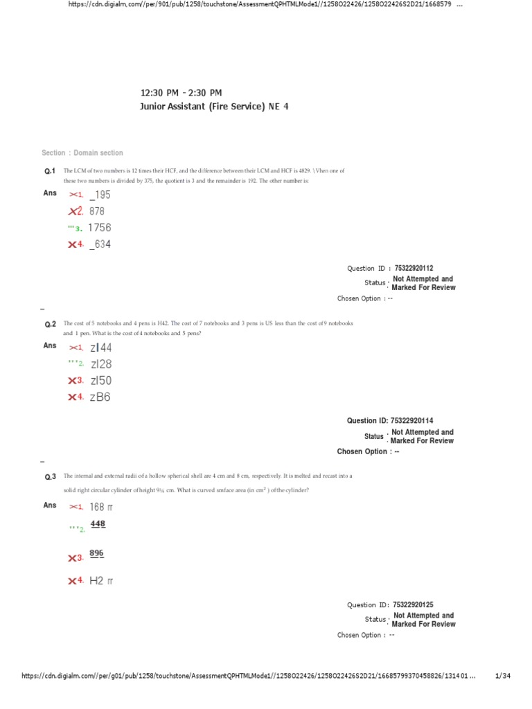 AAI Fire Service Paper PDF 2 PDF