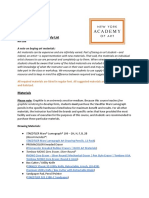 Structure Drawing - CE Supply List