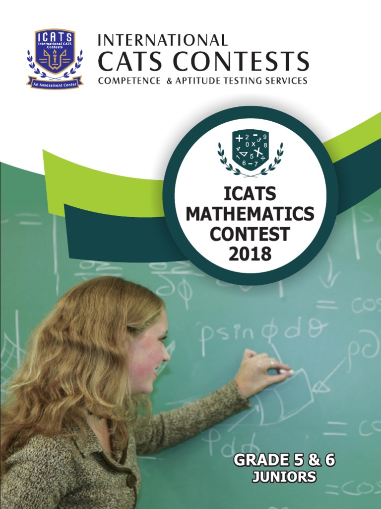 ICATS Math Contest 2018: Grades 5 & 6 | PDF