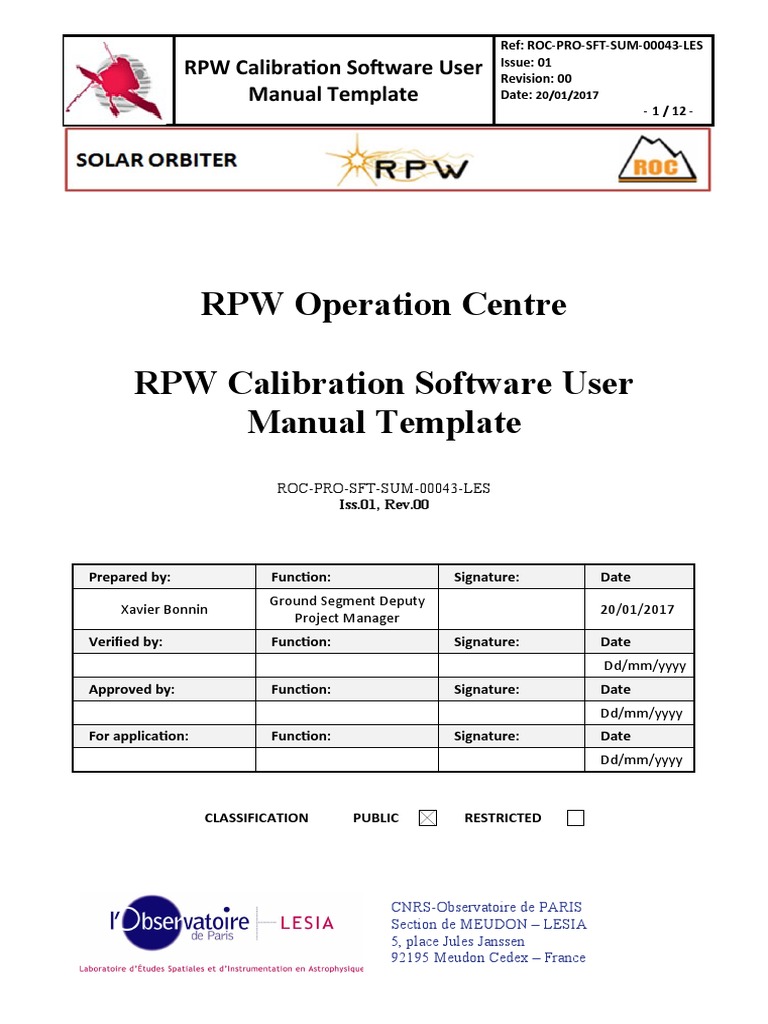 User Guide Template 07 | PDF
