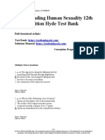 Understanding Human Sexuality 12th Edition Hyde Test Bank Download